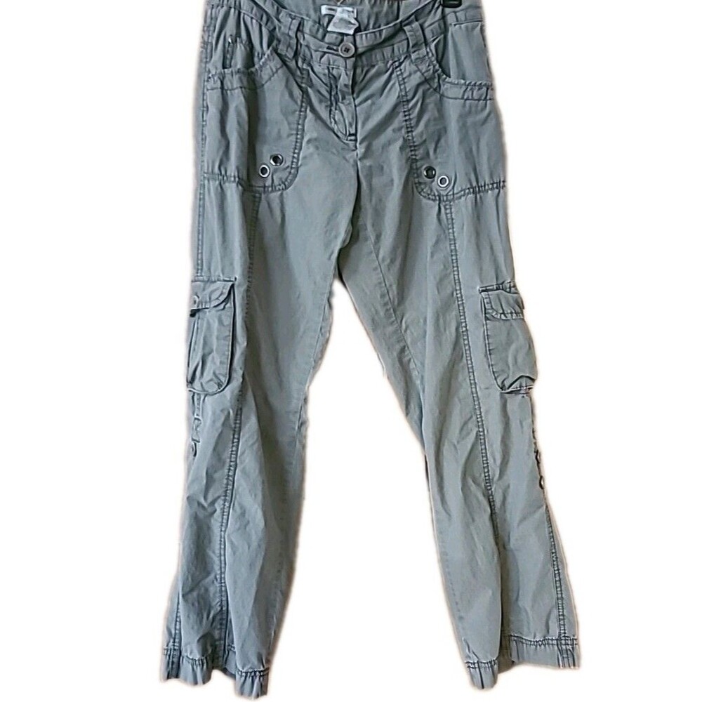 Dalia Gorpcore Cotton Women's Cargo Utility Pants Parachute Y2K 4P